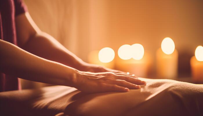 Professional Massage with Candlelight